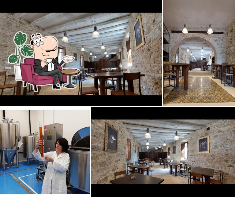 Gli interni di Beer Lab Restaurant Nanumoru