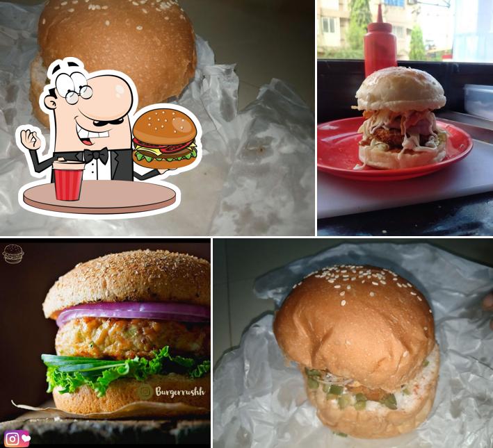 Burger rush’s burgers will suit different tastes