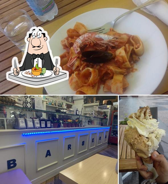 Cibo al Gelateria barbera...caffetteria