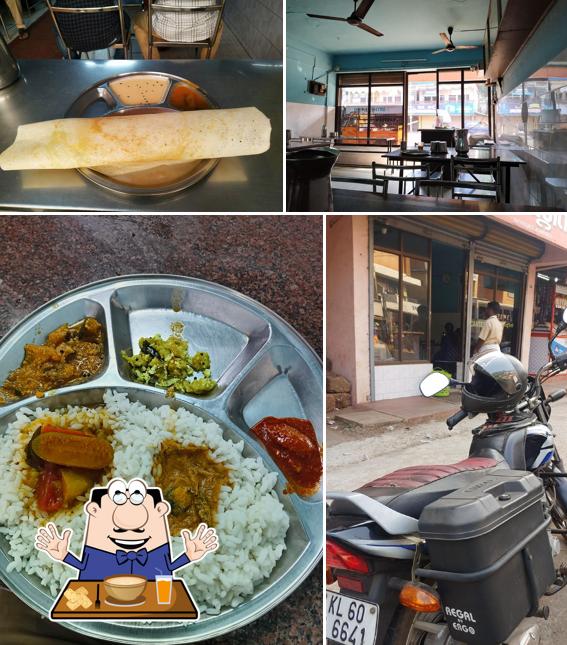 The restaurant's food and interior