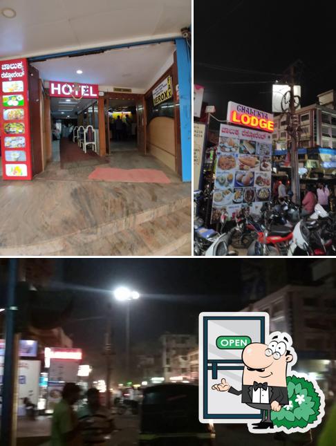 Enjoy the view at the outside area of Chalukya Residency & Hotel