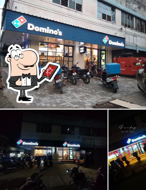 The exterior of Domino's Pizza Golmuri, Jamshedpur