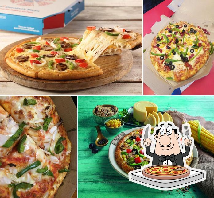 Try out different types of pizza