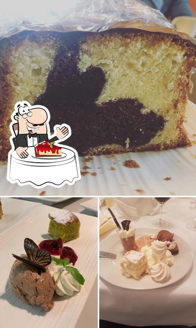 Eintracht Restaurant + Catering serve un'ampia gamma di dolci