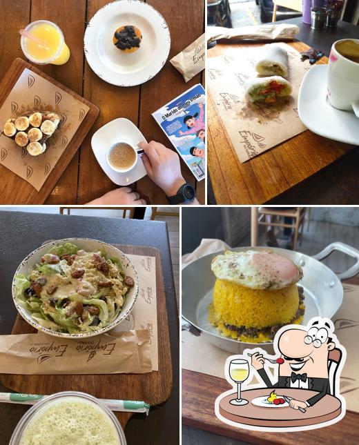 Platos en Empório da Tapioca