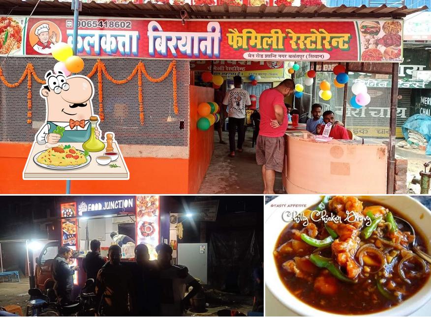 The picture of Food junction’s food and interior
