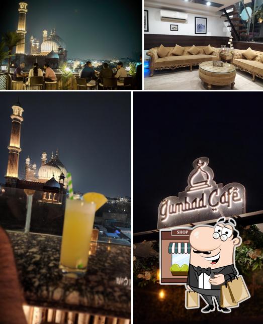 You can get some fresh air at the outside area of Gumbad cafe
