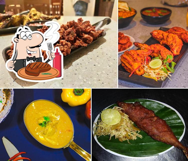 Hotel Durga Bar & Restaurant provides meat dishes
