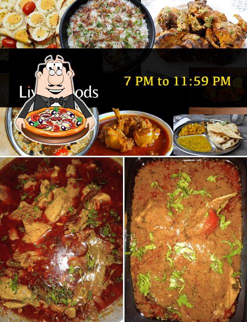 Try out pizza at LivelyFoods