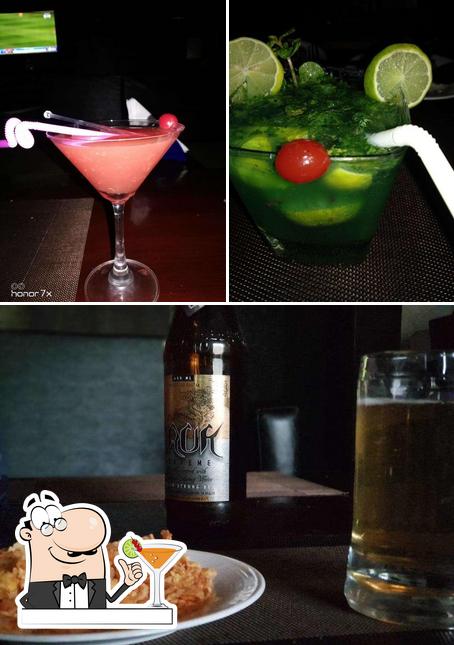 Try a drink from the menu