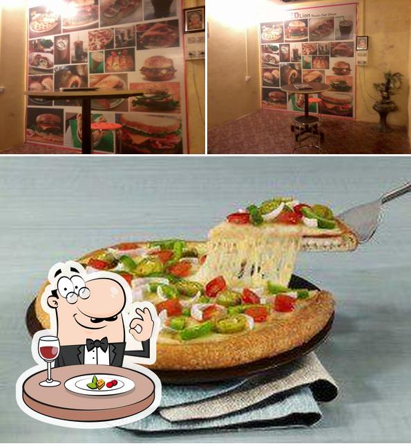 The photo of food and interior at RED LION Friends Cafe Corner
