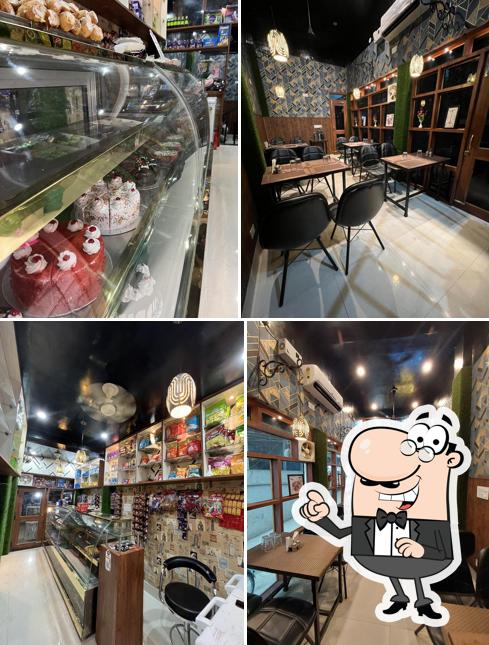 The interior of Bakes & Chilli