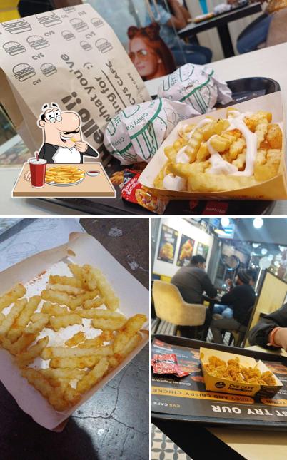 French fries at Cvs Cafe Bokaro