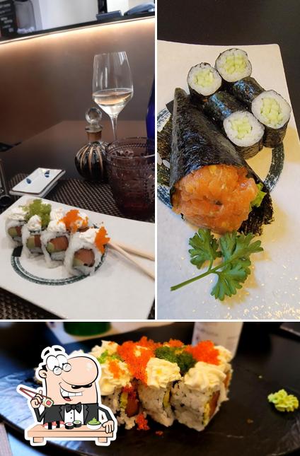 Prova le diverse opzioni di sushi