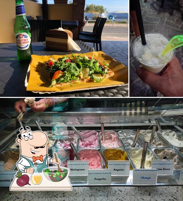 Insalata di barbabietole al Gelateria Giacomino