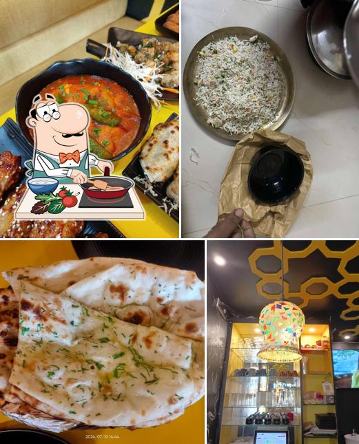 Chicken curry at Krishna's Treat On The Street - Sodepur