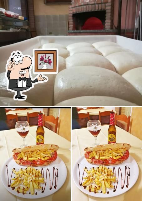 Guarda la immagine che presenta la interni e cibo di Mesoghion - Ristorante & Pizzeria Bova Marina