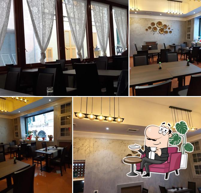 Gli interni di ITAME Ristorante giapponese e cinese
