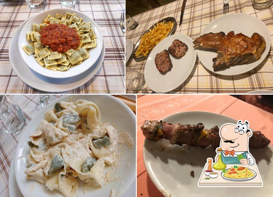 Cibo al Ristorante "La Vedetta"