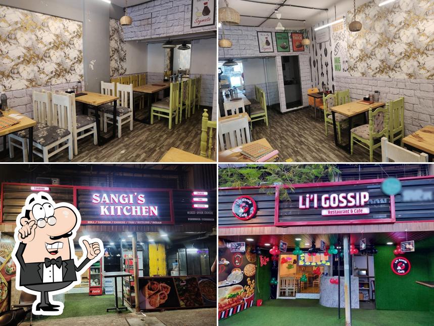 The interior of Sangi's Kitchen