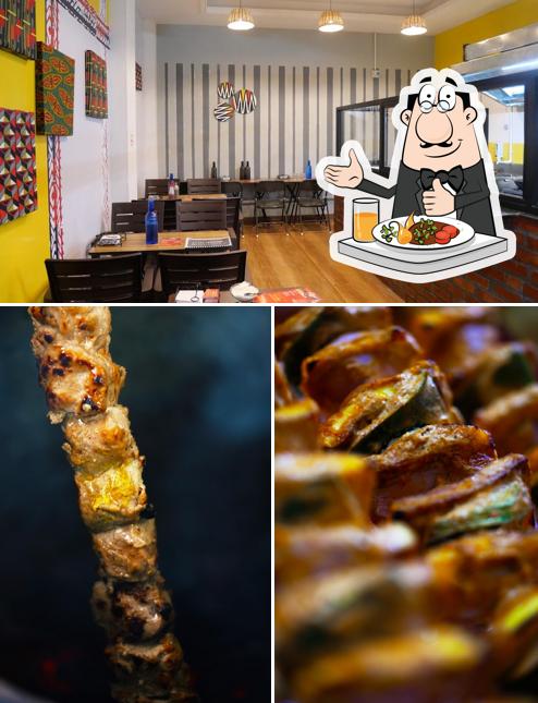 Take a look at the picture depicting food and interior at The Tandoor Hut Ooty