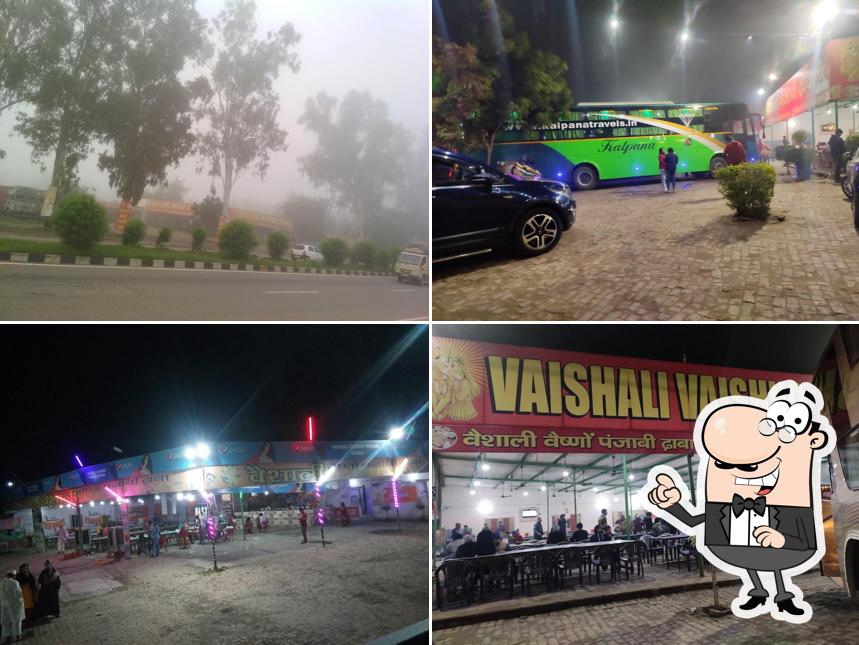 Enjoy the view at the outside area of Haryana Tourist Dhaba
