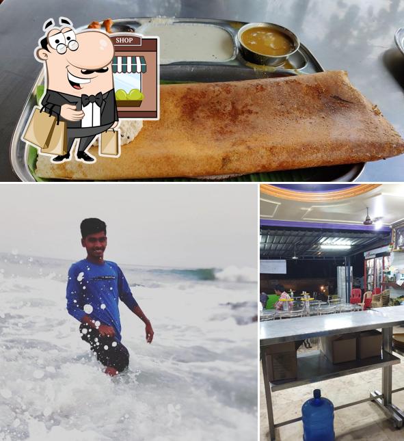 Among various things one can find exterior and food at Sri sai Venkateswara Tiffins