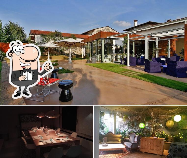 La interni e esterno del ristorante