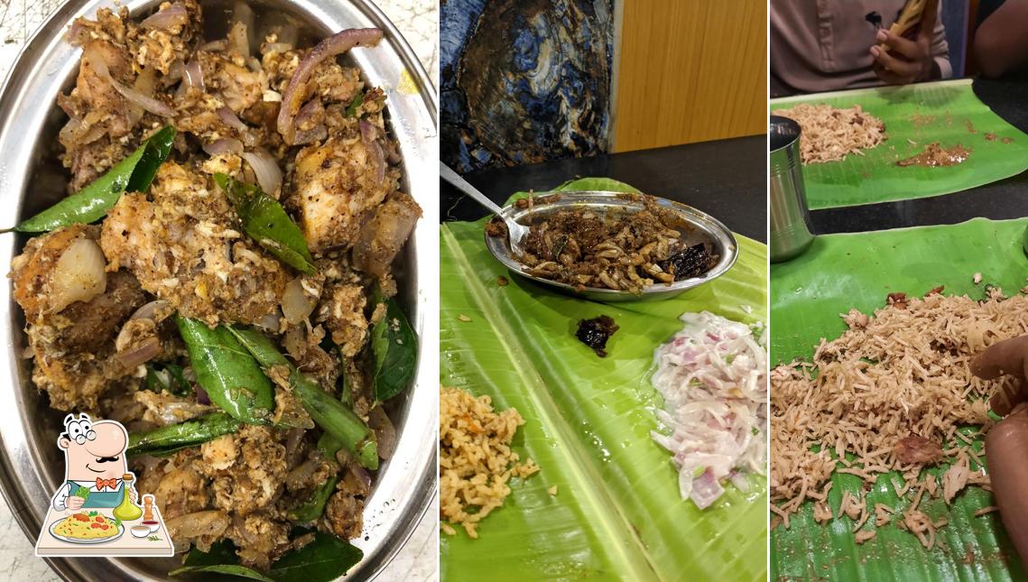 Food at Sri Alagar Mess