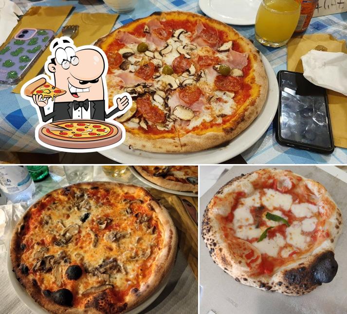Prenditi tra le svariate varianti di pizza
