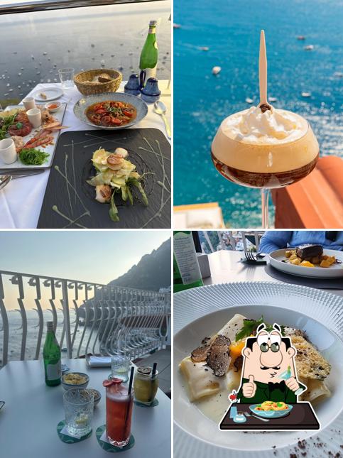 Platti al Ristorante Adamo ed Eva Positano