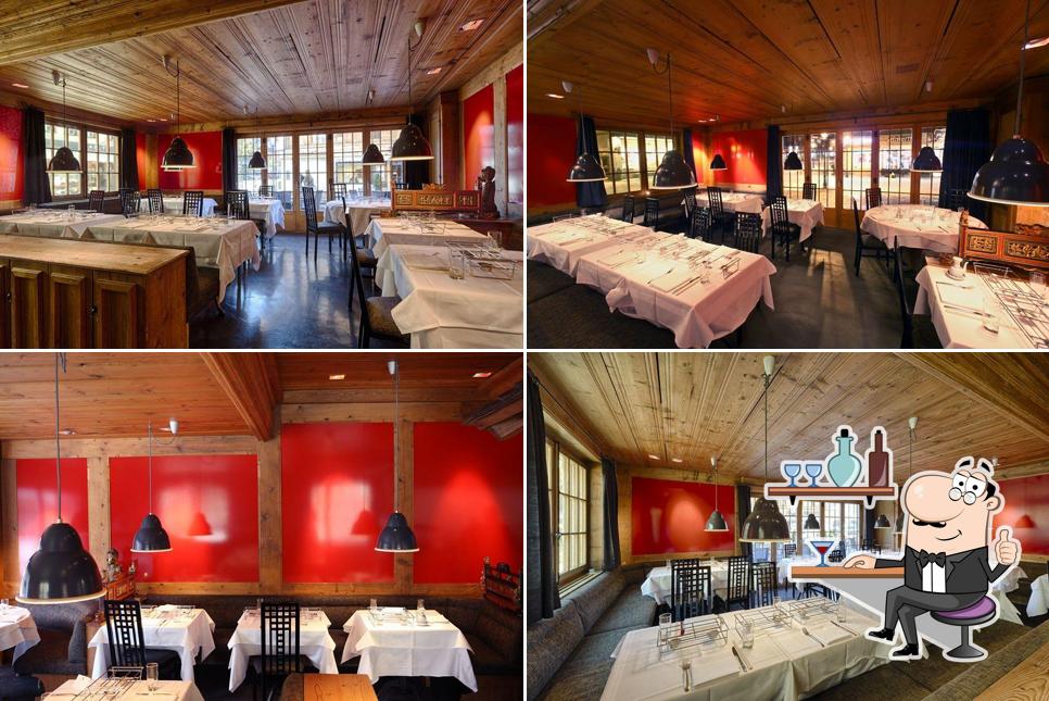 Siediti a un tavolo di Bernerhof Gstaad