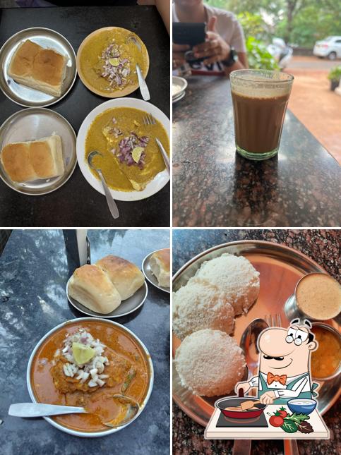 Chicken curry at Bhaskar Hotel