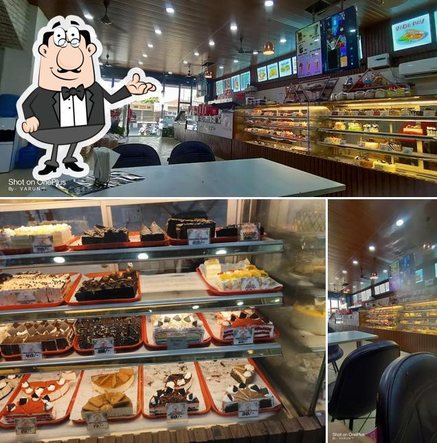 Take a seat at one of the tables at CAKEY By Super Bakers