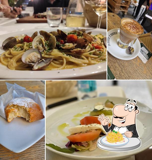 Spaghetti alla carbonara al Diaz Microtorrefazione