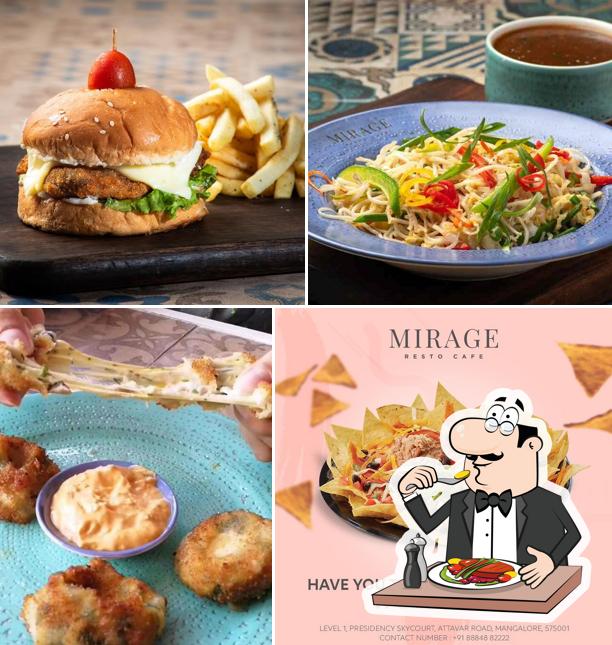 Meals at Mirage Resto Cafe