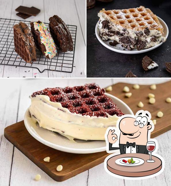 Meals at European waffles