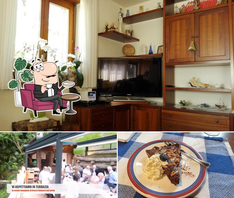 Guarda la foto che presenta la interni e cibo di Grotto Morchino