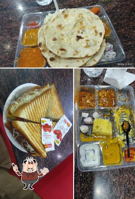 Food at Honest Restaurant