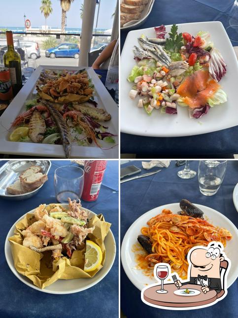 Cibo al Ristorante La Barcaccia