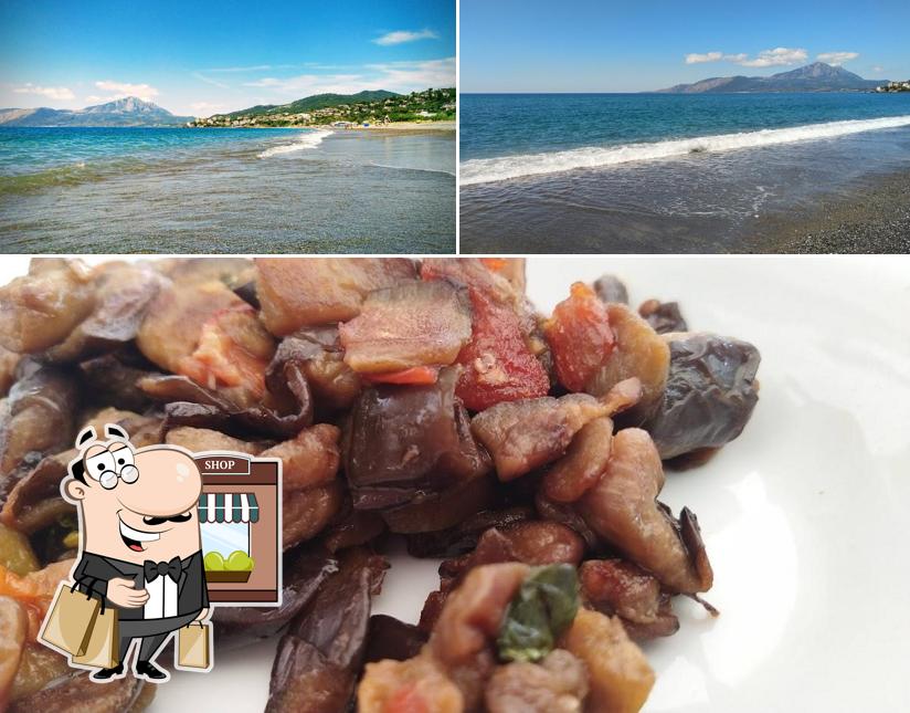 La foto di esterno e cibo da Lido la Duna