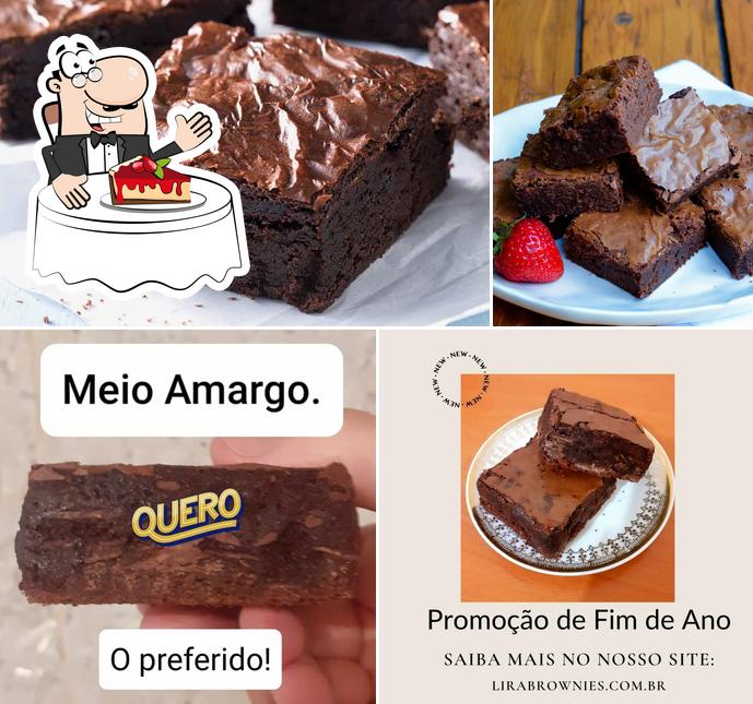 Lira Brownies - Com ou Sem Açúcar - Glúten - Lactose