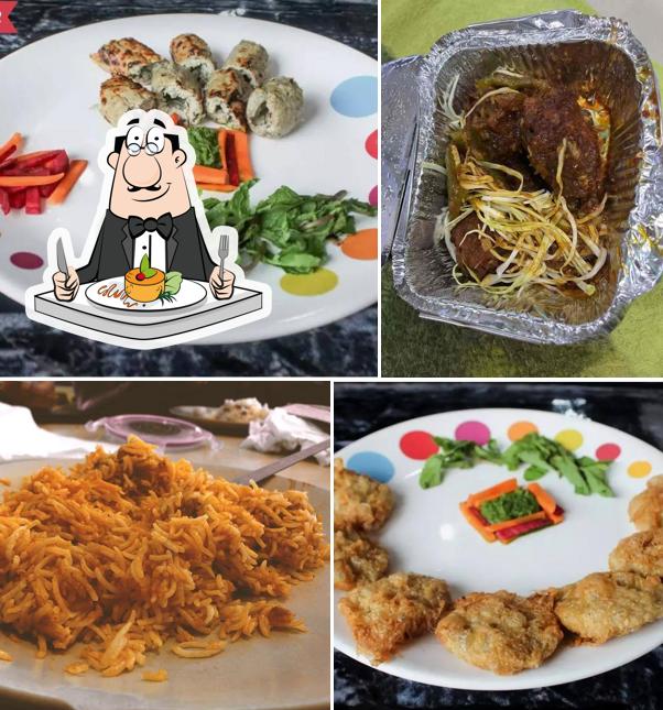 Food at Lucky Caterers