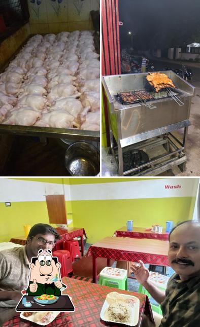 Among different things one can find food and interior at Manjadi