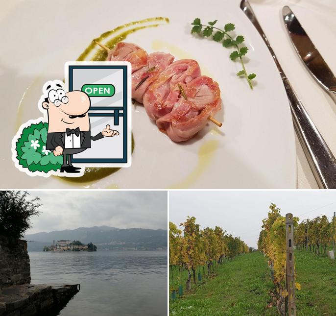Dai un’occhiata alla immagine che presenta la esterno e cibo di Mongalletto