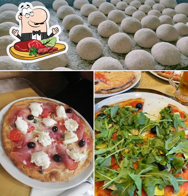 Carpaccio di manzo al Pizzeria D'Amore Mio