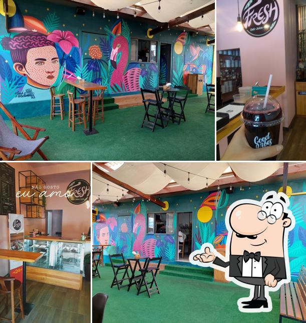 Veja imagens do interior do Fresh - Deli Juice Café