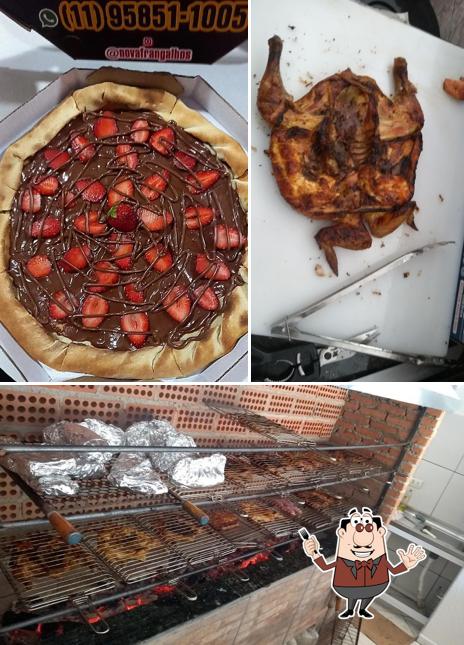 Comida em Nova frangalhos galeteria e pizzaria