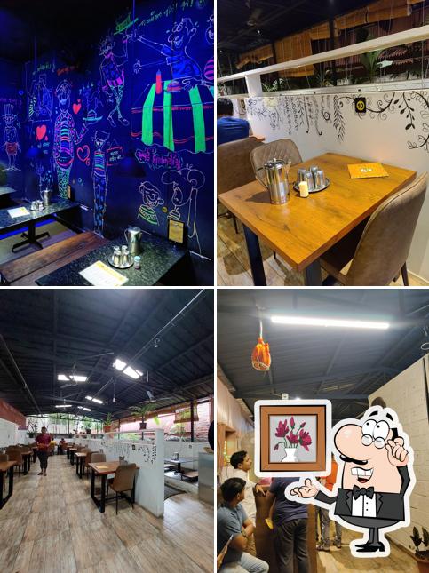 The interior of Hotel Awati