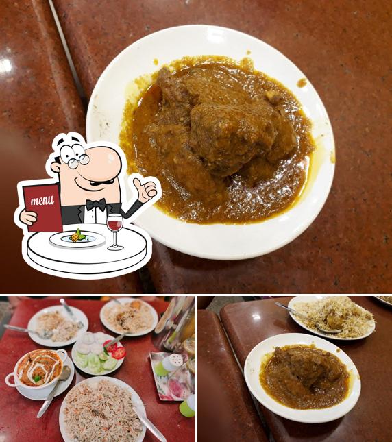 Meals at Hyderabadi Biryani